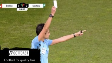 Not Red Or Yellow Card, This Time The Football Field Witnessed A White Card